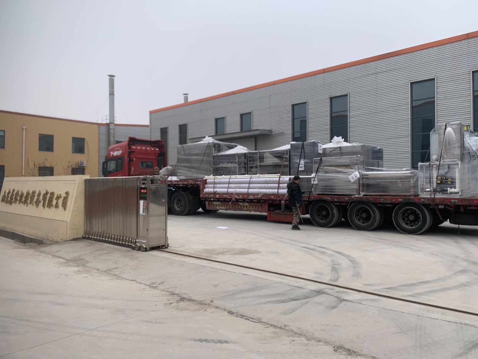 大連五谷雜糧微波熟化設備發貨