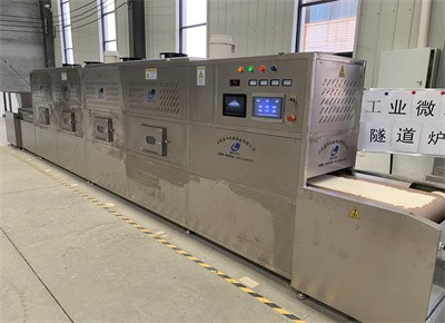 大米 糯米微波烘烤設備 熟化同時還有微膨化效果