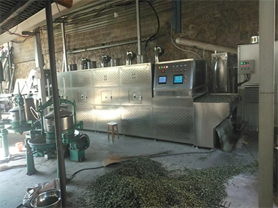 茶葉微波殺青隧道爐的優勢