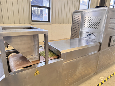 多方面闡述為什么選擇微波設(shè)備來烘烤青豆