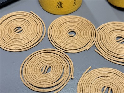 Microwave equipment enables rapid drying and shaping of incense sticks