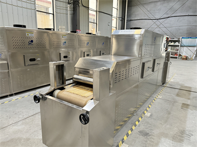 告別傳統烘干方式，引入微波隧道爐烘干一次性筷子