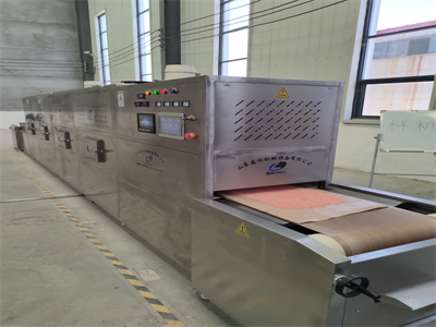 為什么會選擇微波隧道爐來烘干貓砂？