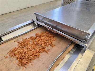 Meat floss microwave dryer