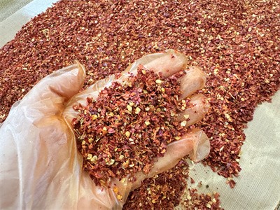 辣椒粉打碎后水分不達標 可以怎么處理呢？