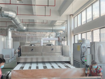 Microwave drying of water-based coatings