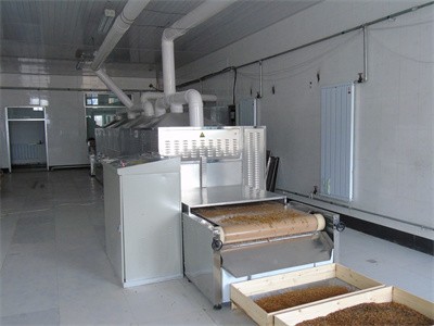 微波烘干的黃粉蟲為什么能呈現形狀飽滿、色澤金黃的狀態？